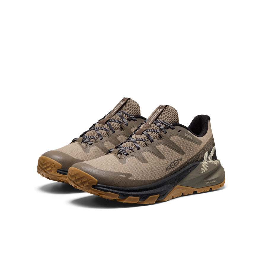 Men's Targhee Apex Waterproof Hiking Shoe Brindle/Canteen