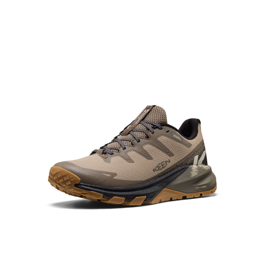 Men's Targhee Apex Waterproof Hiking Shoe Brindle/Canteen