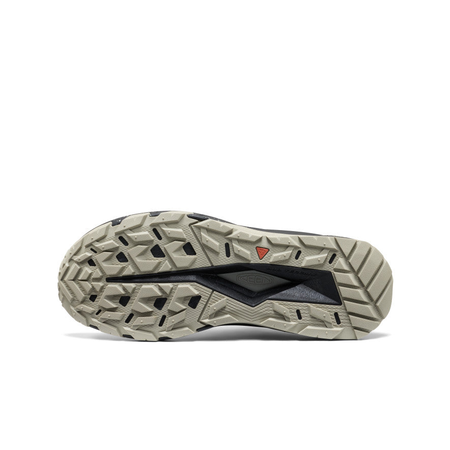 Men's Targhee Apex Wide Waterproof Hiking Shoe Black/Abbey Stone
