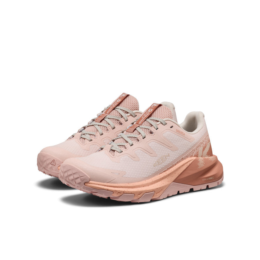 Women's Targhee Apex Waterproof Hiking Shoe Cameo Rose/Peach Fuzz