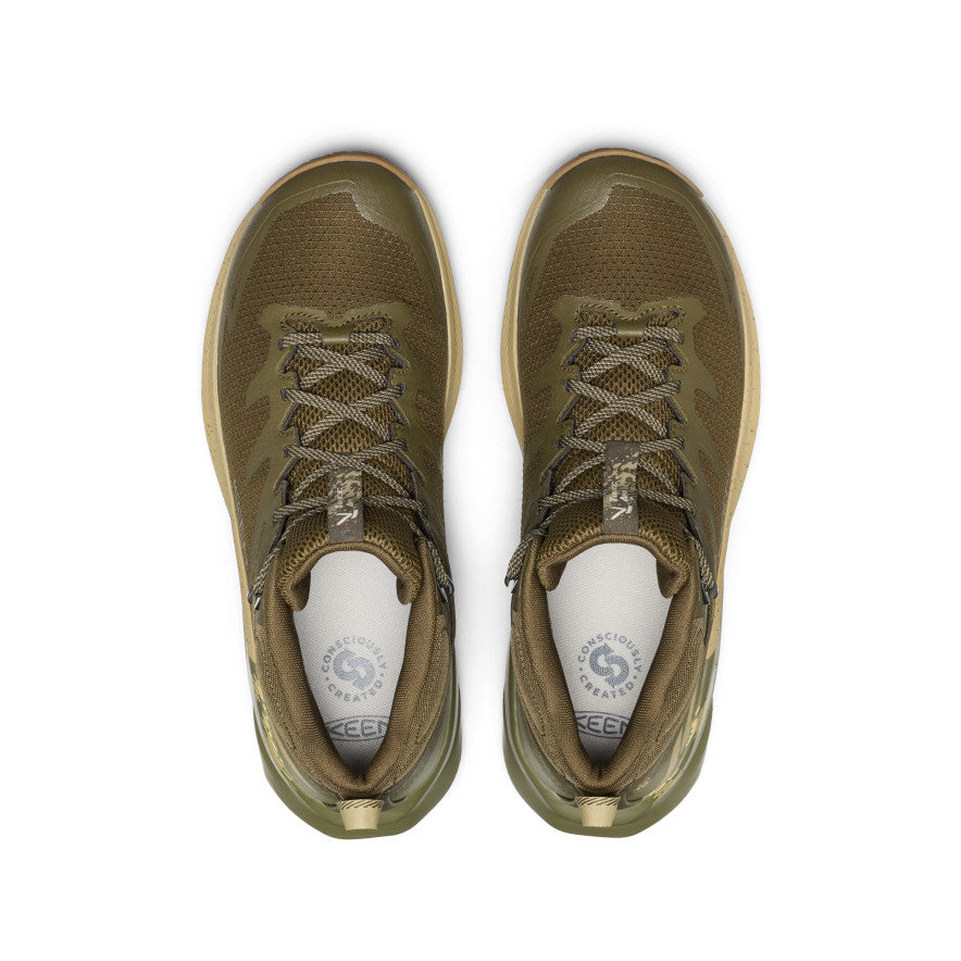 Men's Targhee Apex Wide Waterproof Hiking Boot Dark Olive/Khaki