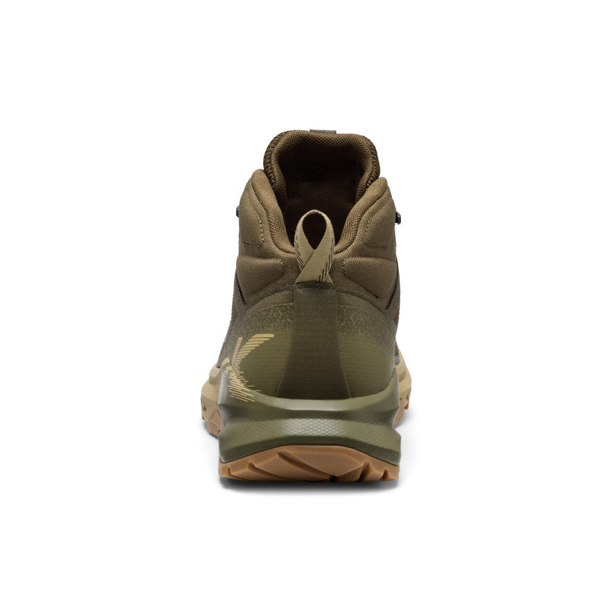 Men's Targhee Apex Wide Waterproof Hiking Boot Dark Olive/Khaki
