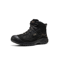 Men's Targhee IV Wide Waterproof Hiking Boot Triple Black