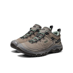 Women's Targhee IV Waterproof Hiking Shoe Steel Grey/Lily Pad