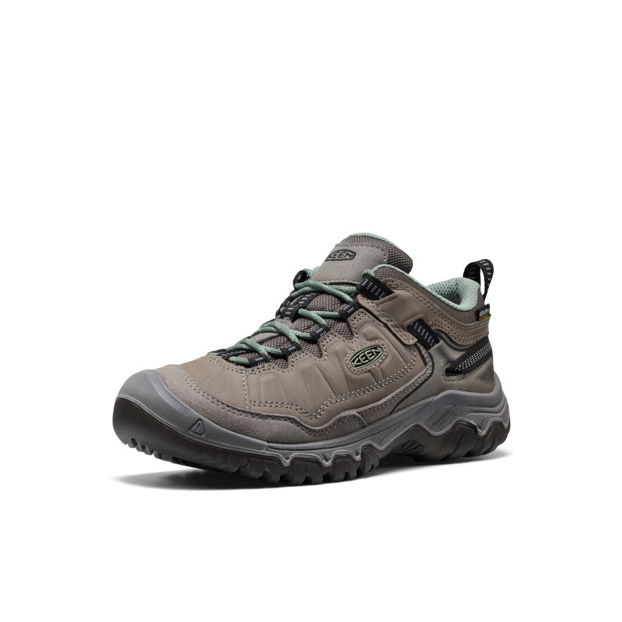 Women's Targhee IV Waterproof Hiking Shoe Steel Grey/Lily Pad