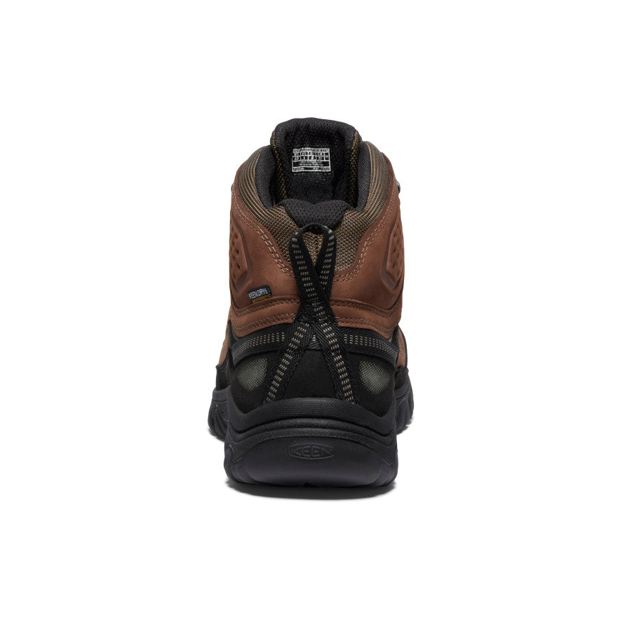 Men's Targhee IV Wide Waterproof Hiking Boot Bison/Black