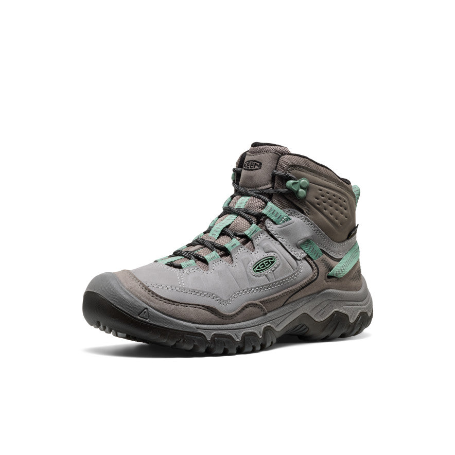 Women's Targhee IV Waterproof Hiking Boot Alloy/Granite Green