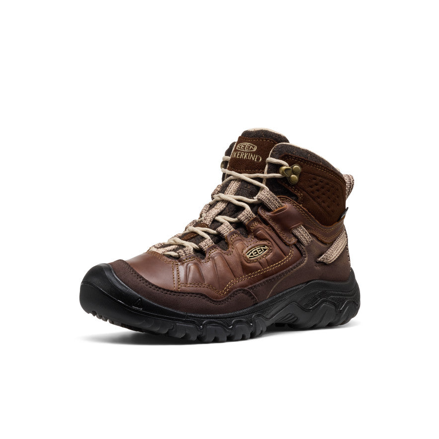 Women's Targhee IV Waterproof Hiking Boot x Hikerkind Dark Earth/Dark Earth
