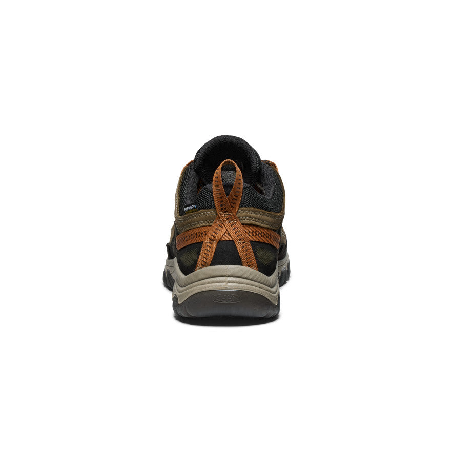 Men's Targhee IV Wide Waterproof Hiking Shoe Sea Turtle/Roasted Pecan