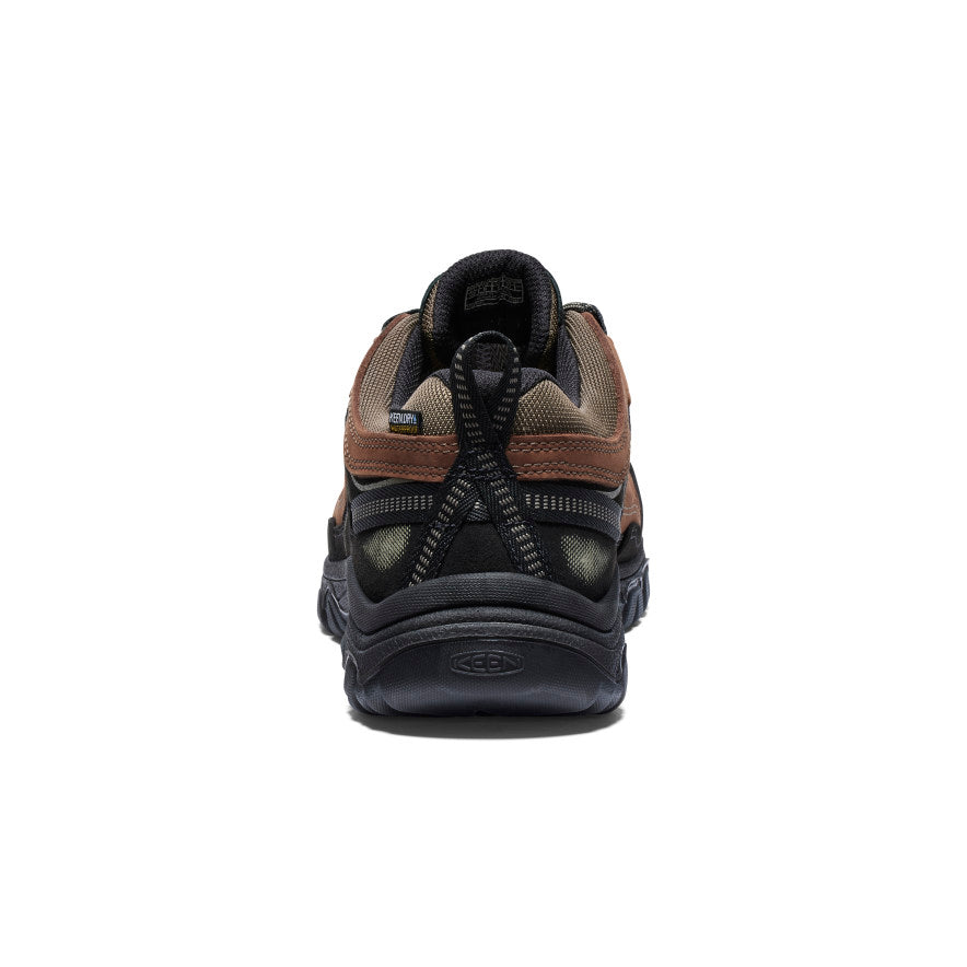 Men's Targhee IV Wide Waterproof Hiking Shoe Bison/Black