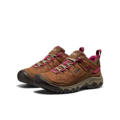Women's Targhee IV Waterproof Hiking Shoe Bison/Beaujolais