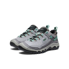 Women's Targhee IV Wide Waterproof Hiking Shoe Alloy/Granite Green