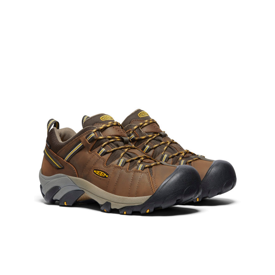 Men's Targhee II Waterproof Wide Cascade Brown/Golden Yellow