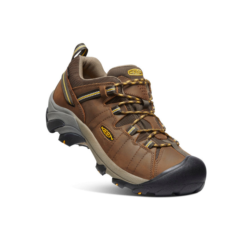 Men's Targhee II Waterproof Wide Cascade Brown/Golden Yellow