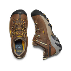 Men's Targhee II Waterproof Wide Cascade Brown/Golden Yellow