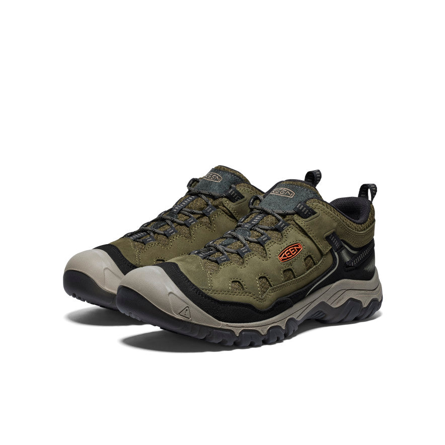Men's Targhee IV Vented Hiking Shoe Dark Olive/Gold Flame
