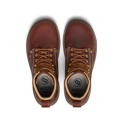 Men's Liberty 6" Waterproof 90° Heel Boot (Carbon Toe) Bombay Brown/Gum