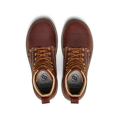 Men's Liberty 6" Waterproof 90° Heel Boot (Soft Toe) Bombay Brown/Gum