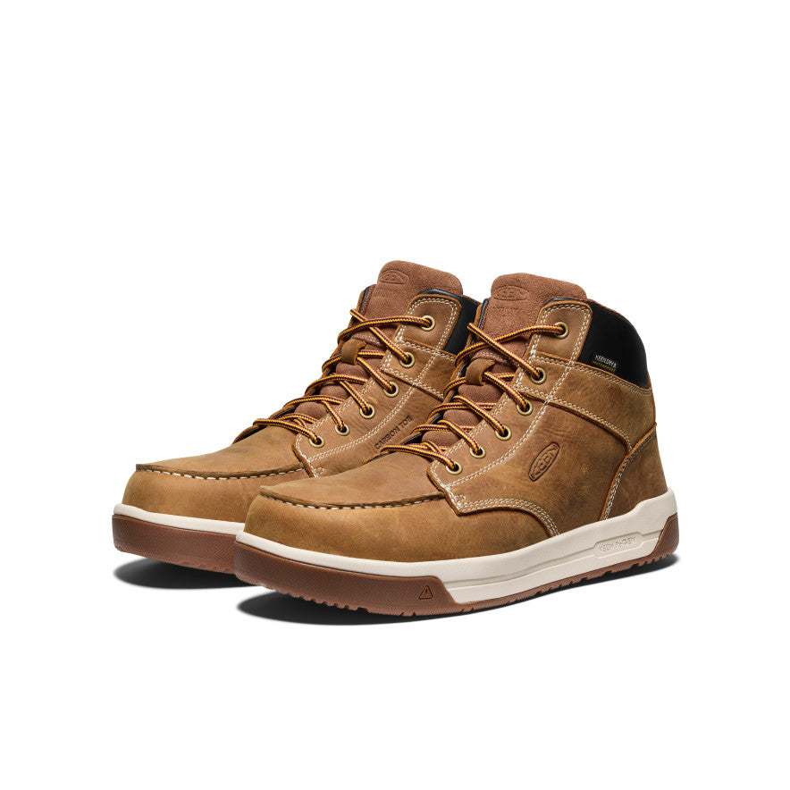 Men's Gibson Waterproof Work Boot (Carbon Toe) Belgian/Gum
