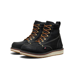 Men's Liberty 6" Waterproof Boot (Carbon Toe) Black/Gum