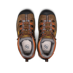 Men's Pittsburgh Energy 6" Waterproof Boot (Soft Toe) Cascade Brown/Black