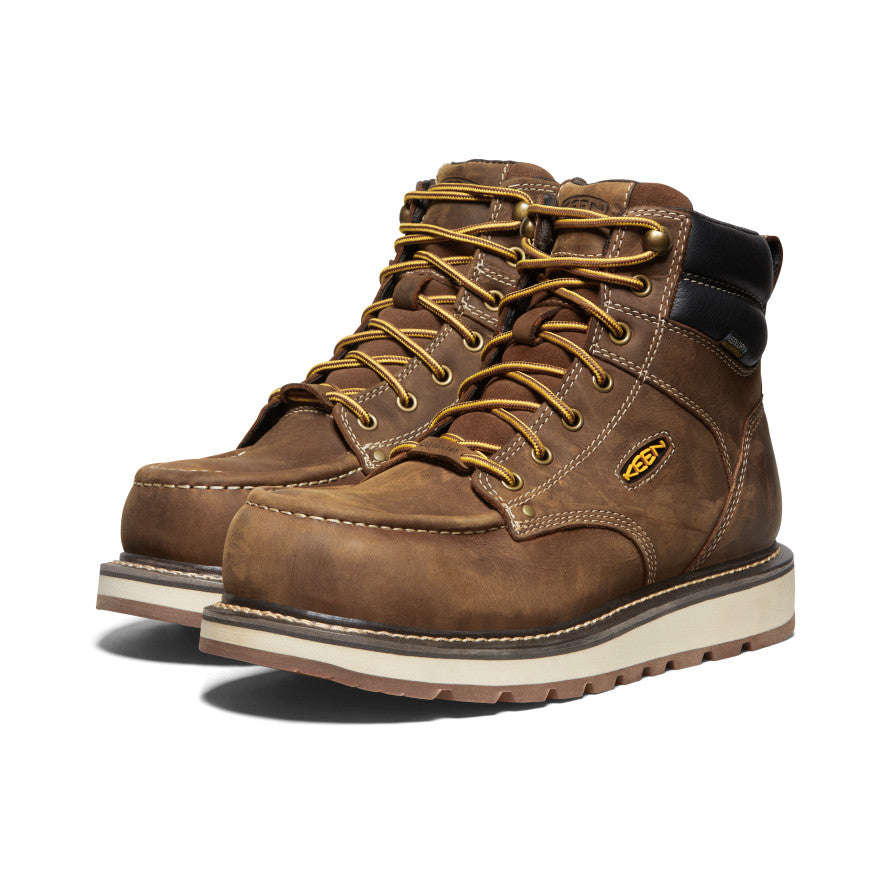 Men's Cincinnati 6" Waterproof Boot (Carbon Toe) Belgian/Sandshell