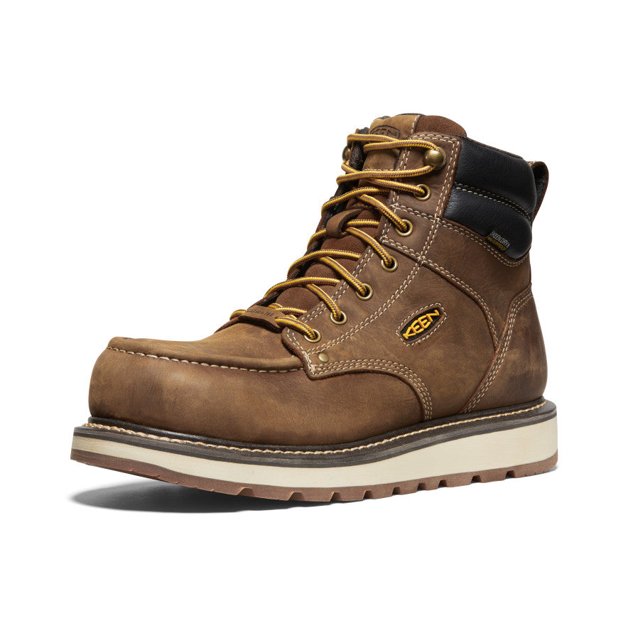 Men's Cincinnati 6" Waterproof Boot (Carbon Toe) Belgian/Sandshell