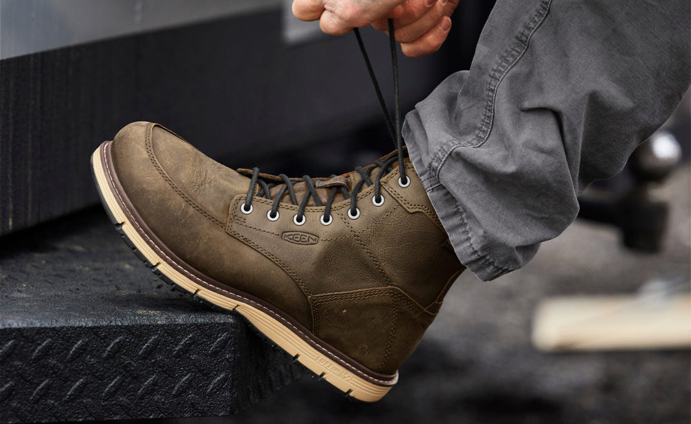 Men's San Jose 6" Waterproof Boot (Soft Toe) Cascade Brown