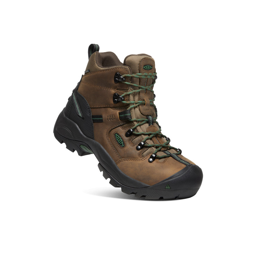 Men's Pittsburgh Energy 6" Waterproof Boot (Carbon Toe) Cascade Brown/Greener Pastures