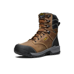 Men's Evanston 8" Insulated Waterproof Boot (Soft Toe) Bison/Black