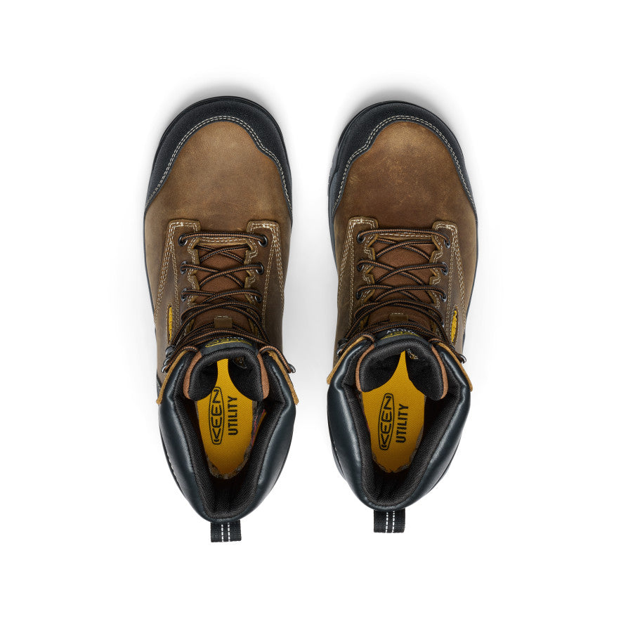 Men's Evanston 8" Insulated Waterproof Boot (Soft Toe) Bison/Black