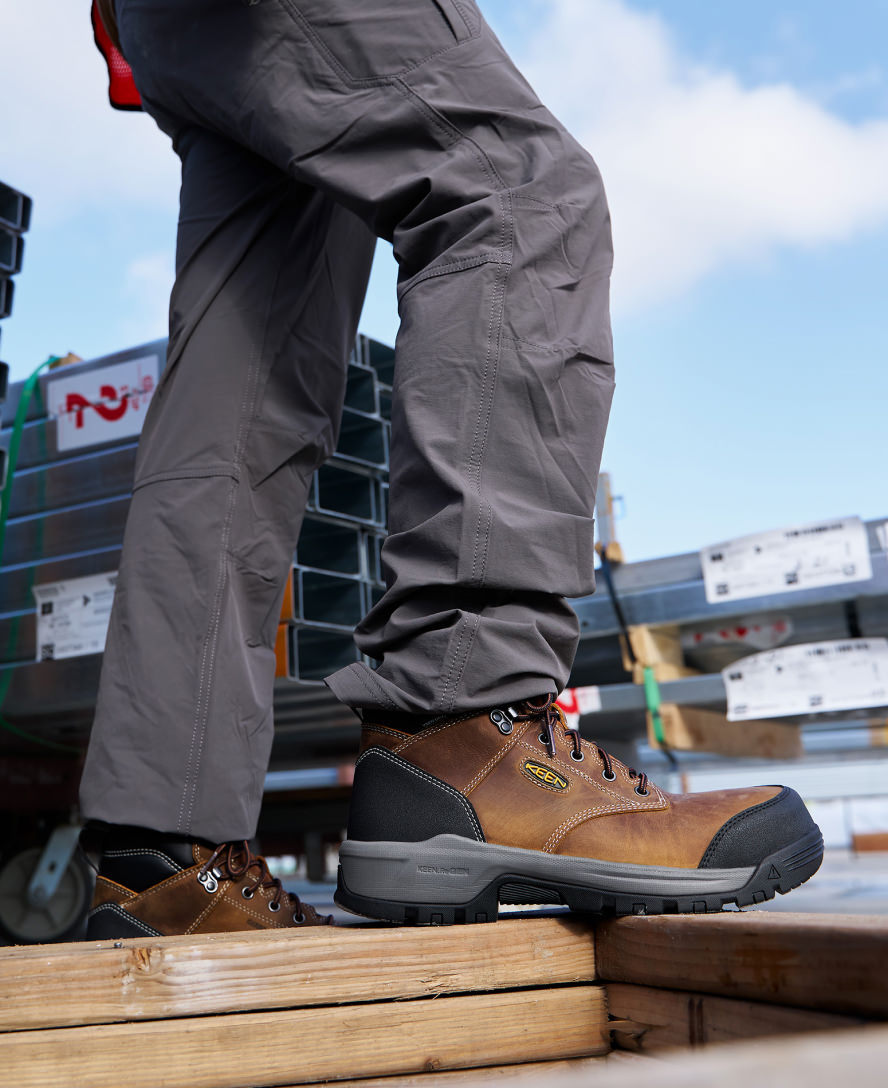Men's Evanston 8" Insulated Waterproof Boot (Soft Toe) Bison/Black