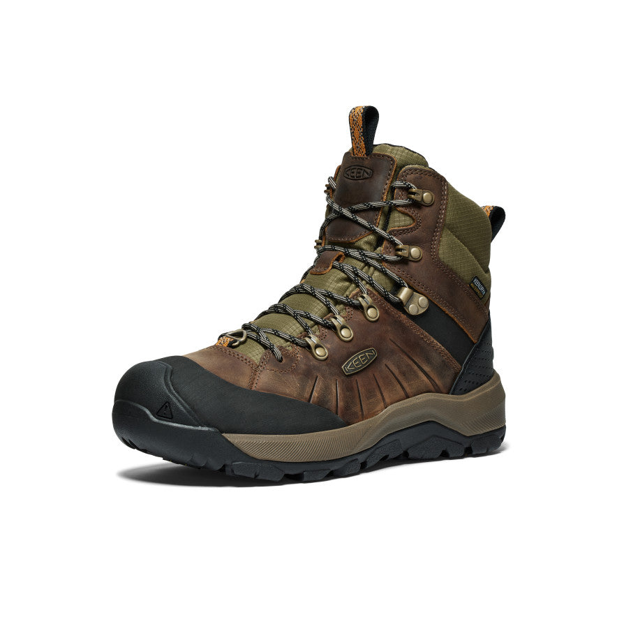 Men's Revel IV Polar Waterproof Boot Bison/Orange Pepper