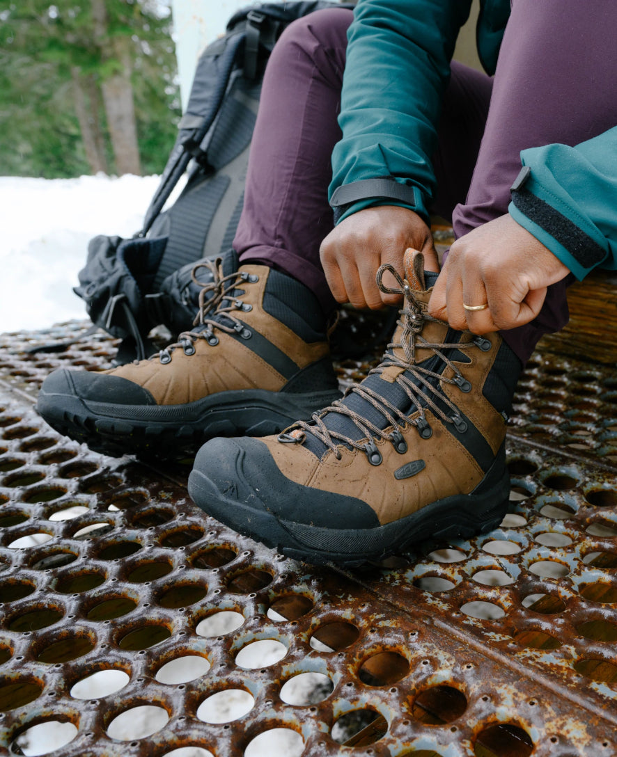 Men's Revel IV Polar Waterproof Boot Bison/Orange Pepper