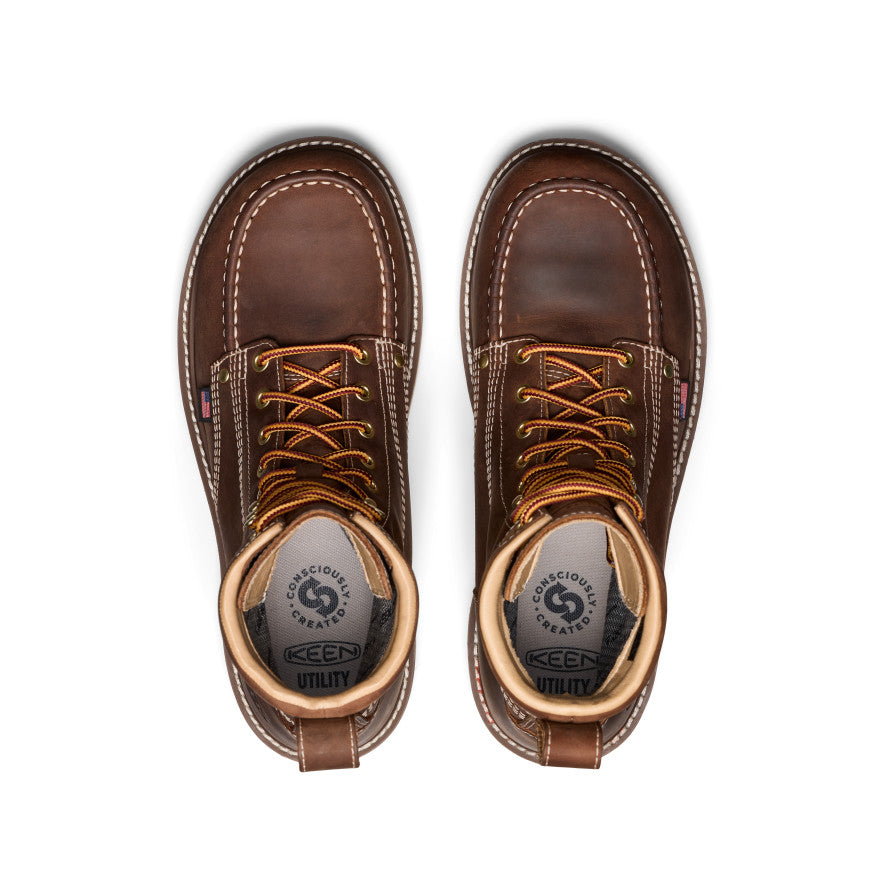 Men's Liberty 8" Waterproof Boot (Carbon Toe) Chestnut/Gum