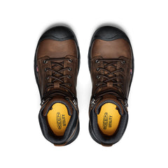 Men's Mt Vernon II 6" Waterproof Boot (Steel Toe) Dark Earth/Black