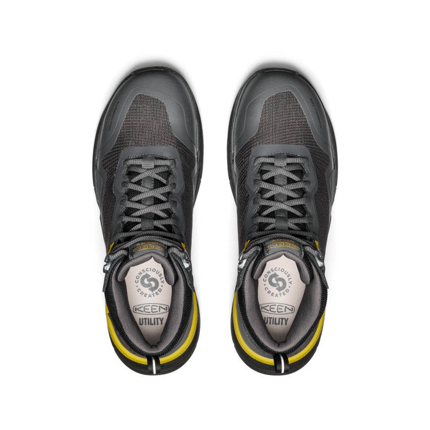 Men's Synchro Waterproof Work Boot (Carbon Toe) Magnet/Black