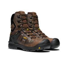 Men's Dover 8" Waterproof Boot (Carbon Toe) Dark Earth/Black