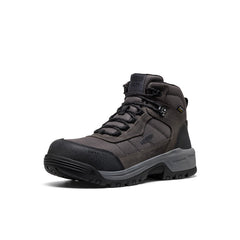 Men's Skokie Waterproof Work Boot (Carbon Toe) Magnet/Black