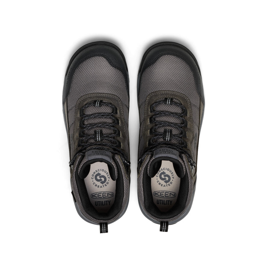 Men's Skokie Waterproof Work Boot (Carbon Toe) Magnet/Black