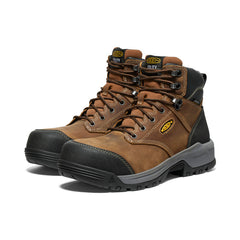 Men's Evanston 6" Waterproof Boot (Carbon Toe) Bison/Black