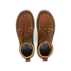 Men's Liberty 8" Waterproof Boot (Soft Toe) Leather Brown/Birch