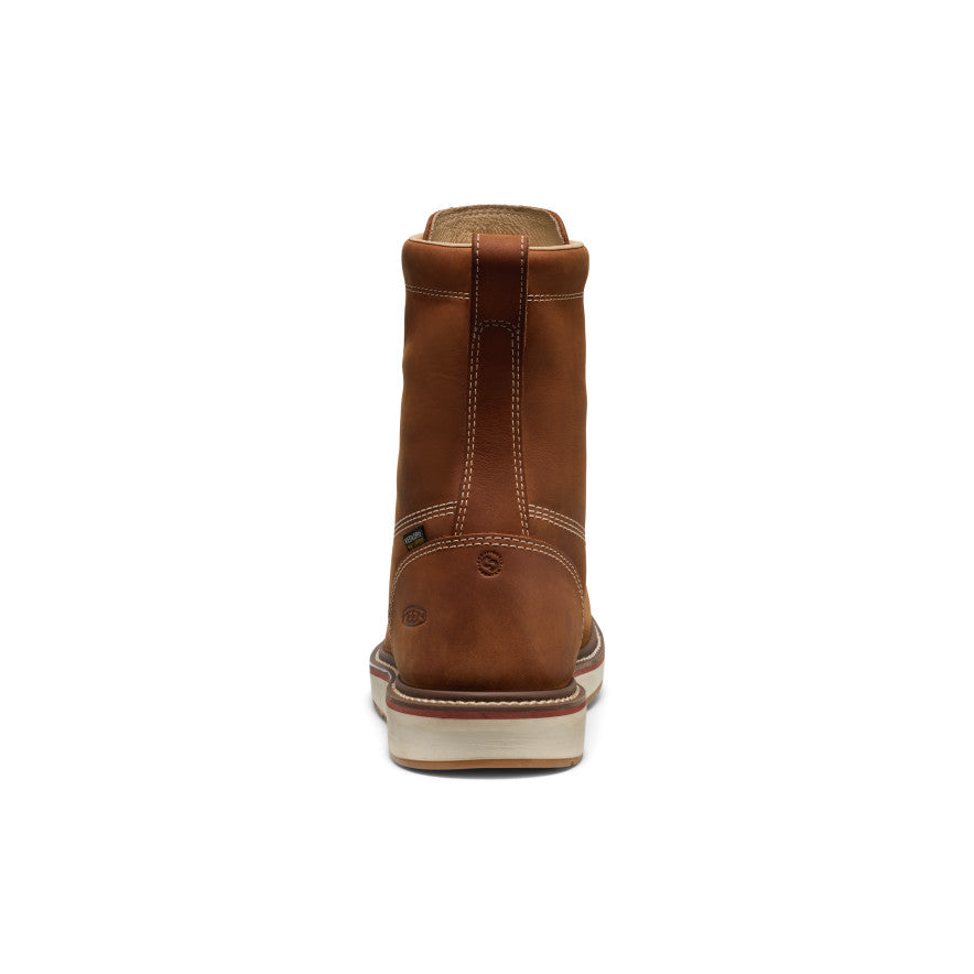 Men's Liberty 8" Waterproof Boot (Soft Toe) Leather Brown/Birch
