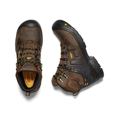 Men's Dover 6" Waterproof (Carbon Toe) Dark Earth/Black