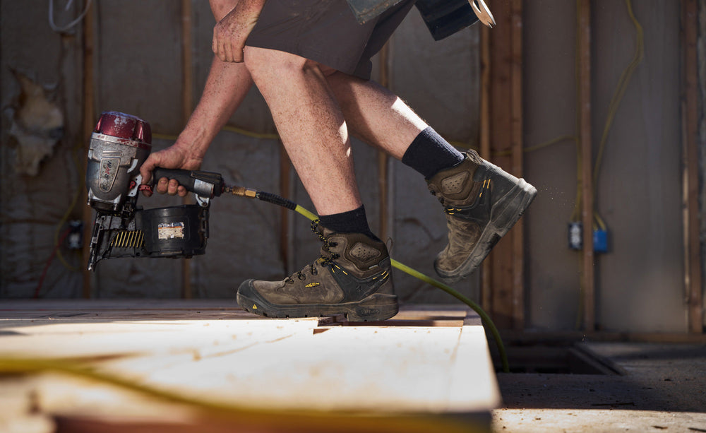 Men's Dover 6" Waterproof (Carbon Toe) Dark Earth/Black