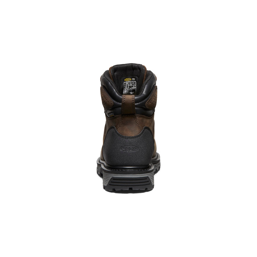 Men's CSA Camden 6" Waterproof Boot (Carbon Toe) Dark Earth/Black