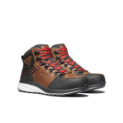 Men's Red Hook Waterproof Boot (Carbon Toe) Tobacco/Black