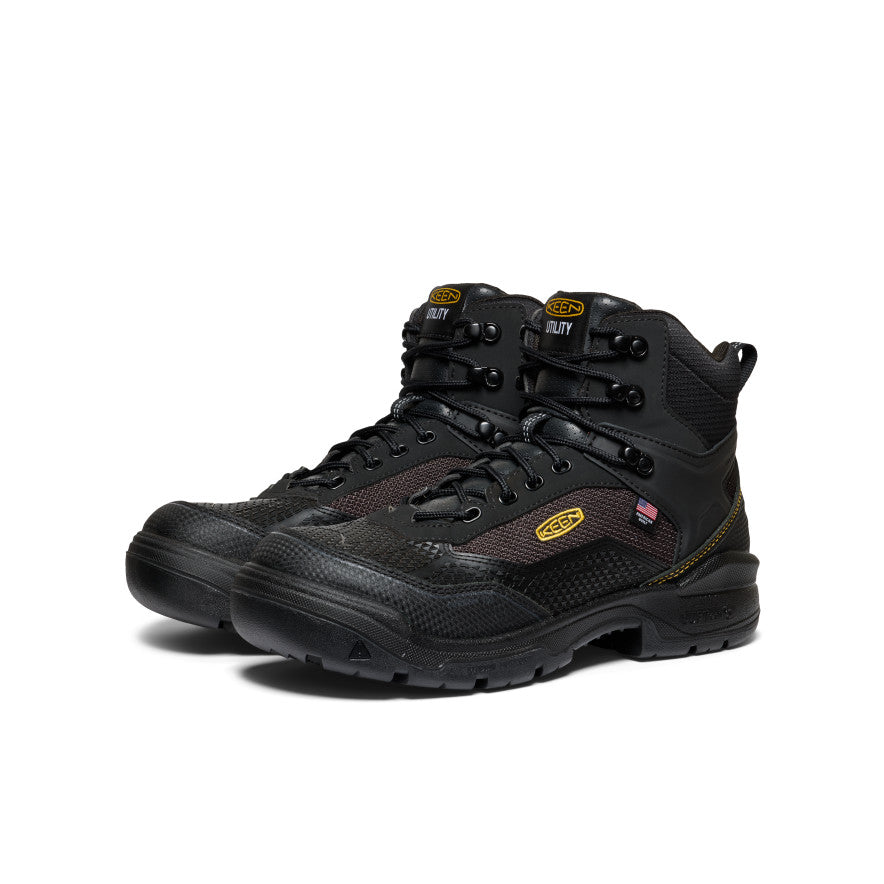 Men's Stronglite Waterproof Boot (Carbon Toe) Black/Black