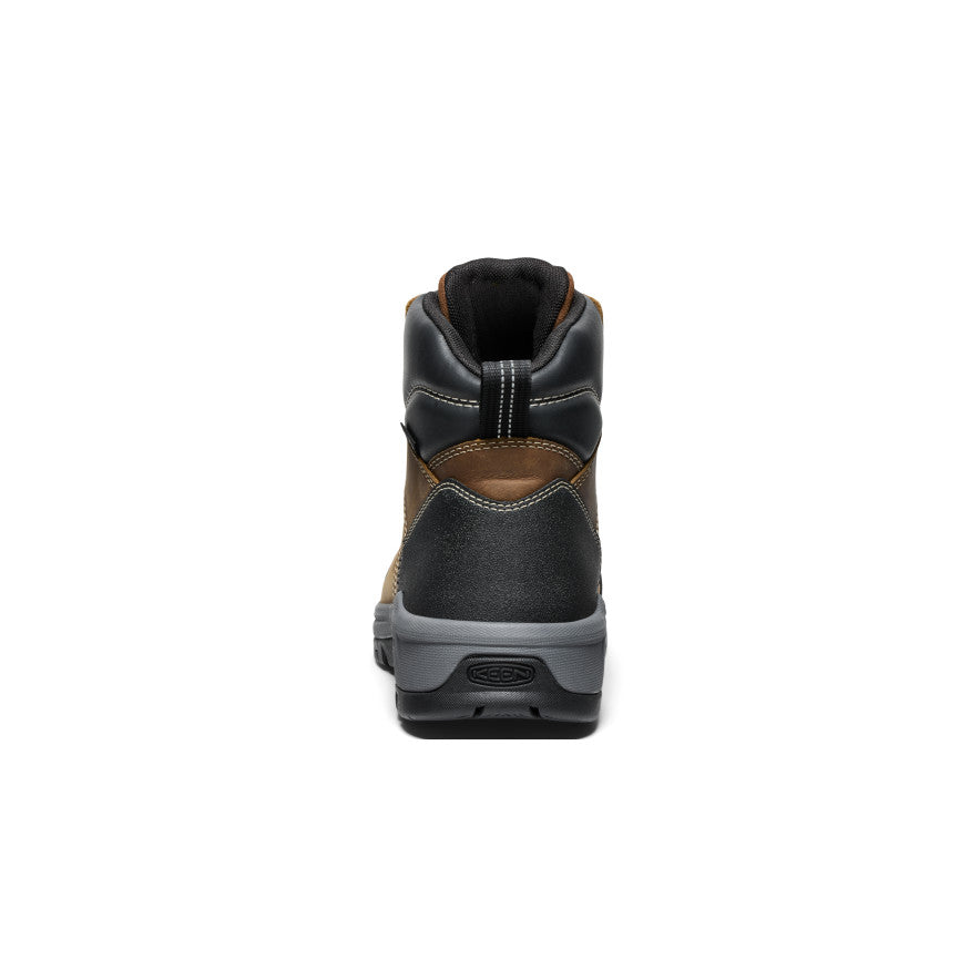 Men's Evanston 6" Waterproof Boot (Soft Toe) Bison/Black