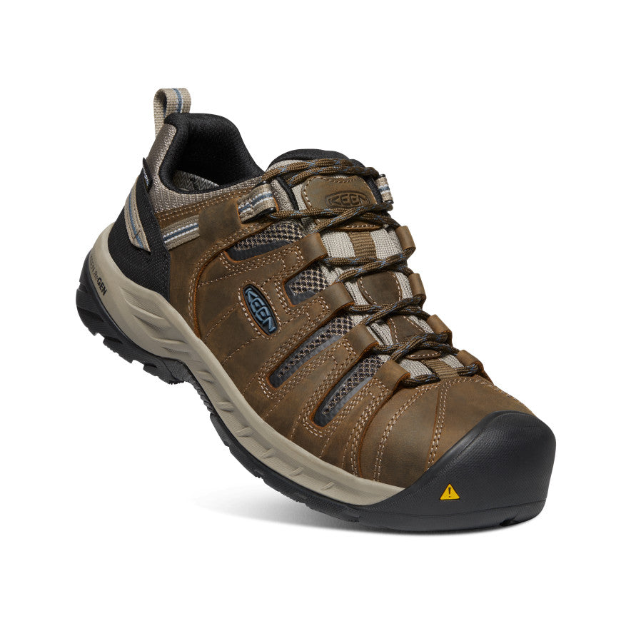 Men's Flint II Waterproof (Steel Toe) Cascade Brown/Orion Blue
